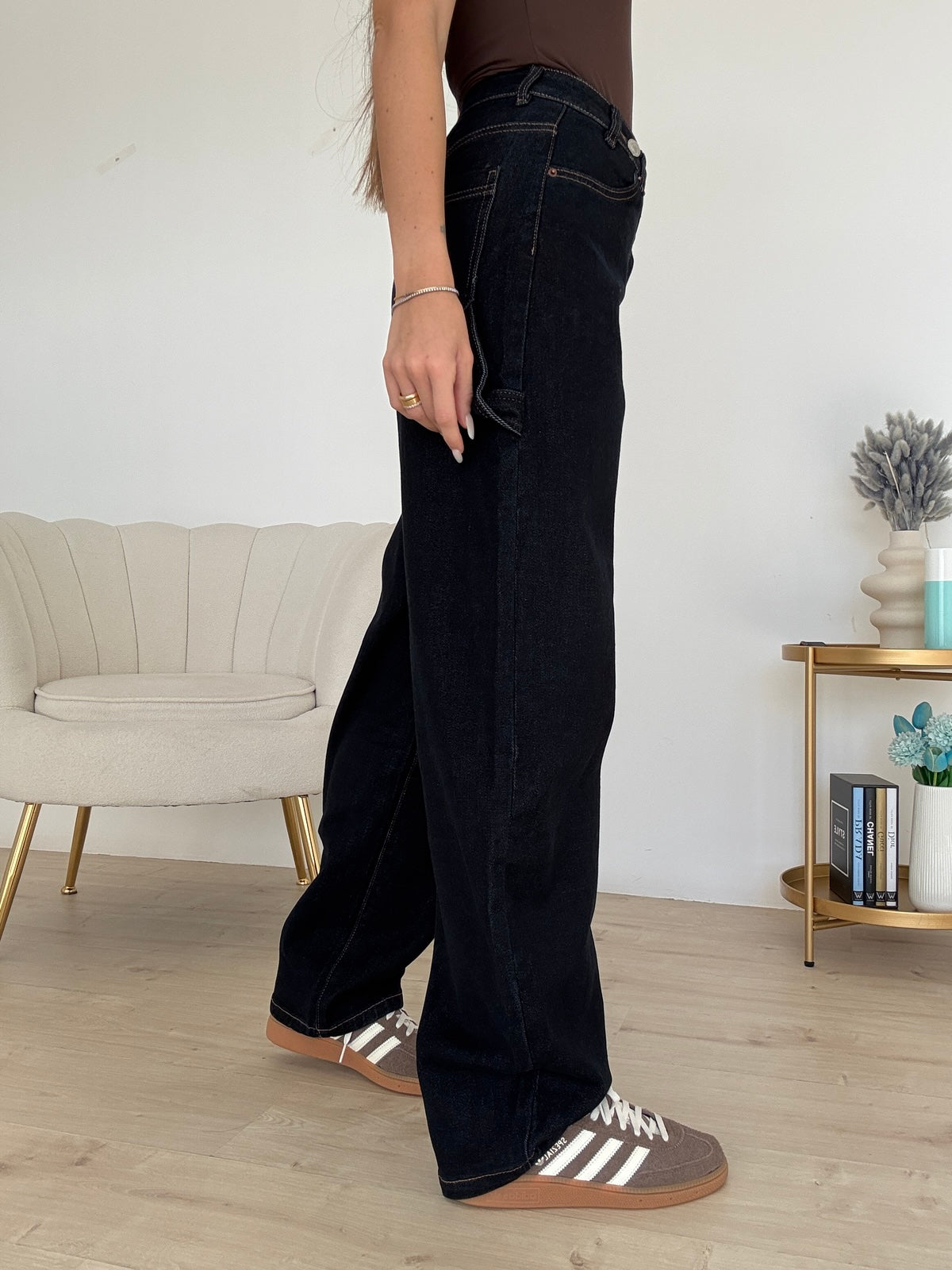 8794-JEANS SLOUCHY SOTTOSOPRA BLU DENIM