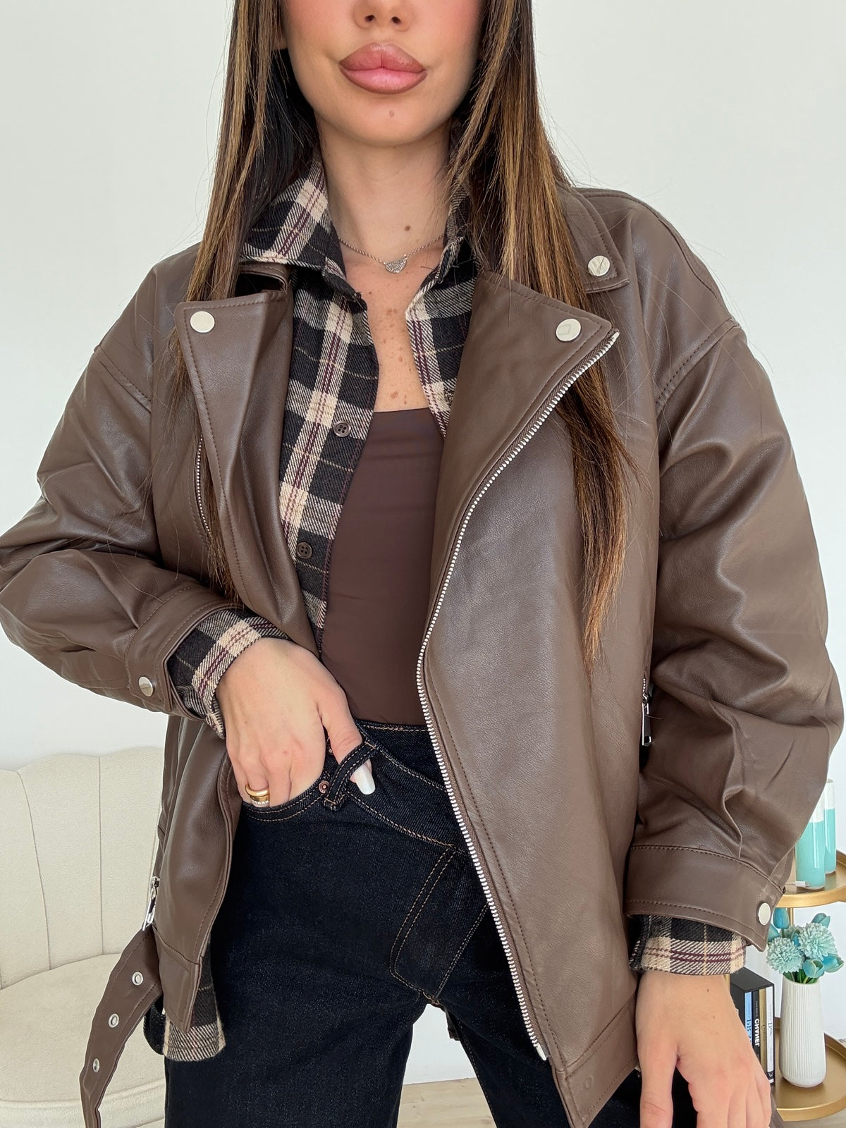 CAMICIA VIRGINIA NERA