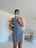 2770-MINI ABITO DENIM CHIARO