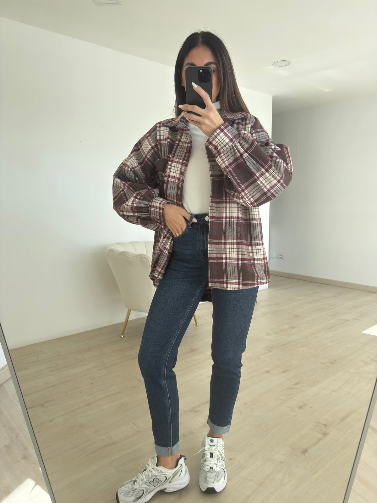 CAMICIA VIRGINIA BORDEAUX