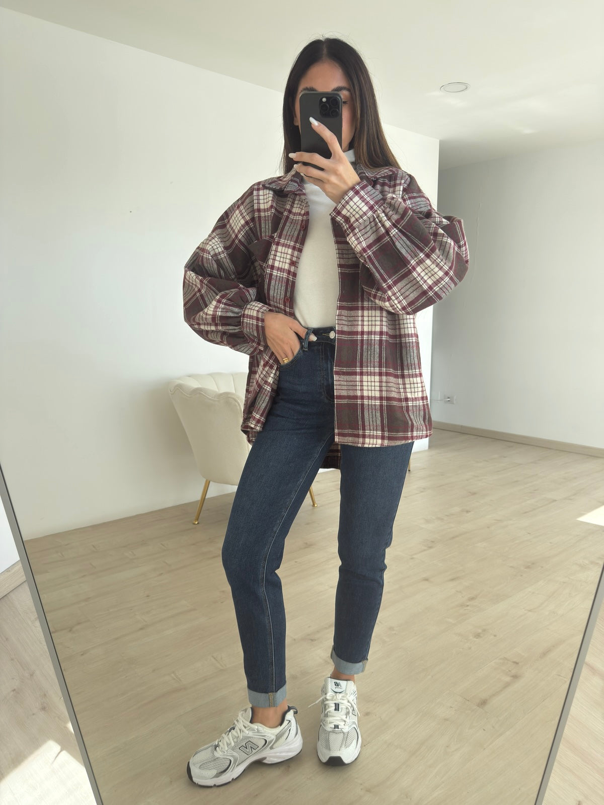 CAMICIA VIRGINIA BORDEAUX