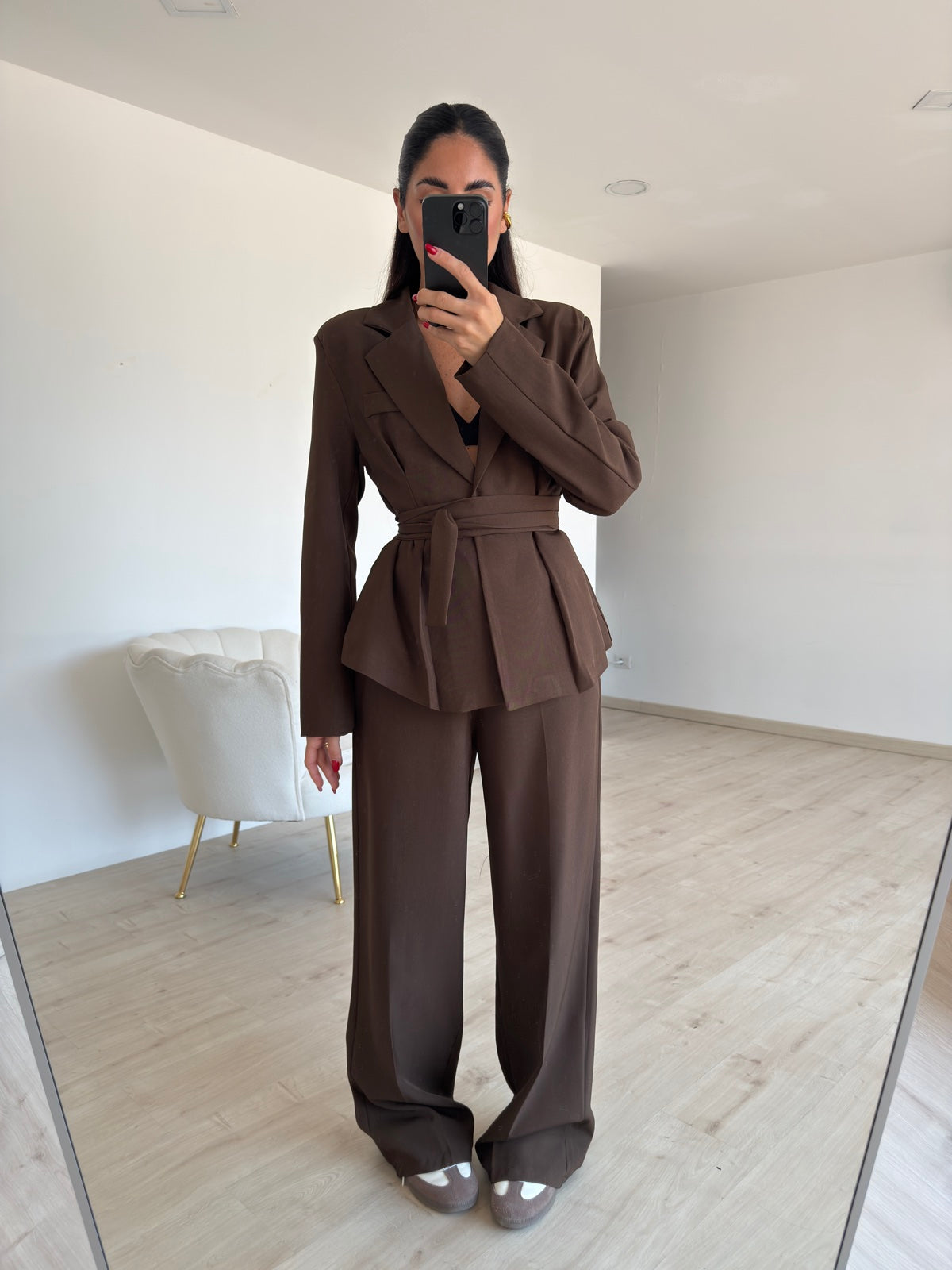 TAILLEUR MANHATTAN CHOCO