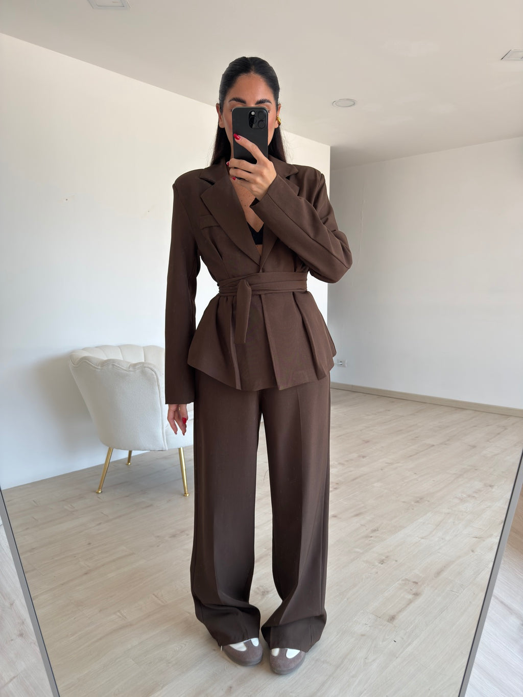 TAILLEUR MANHATTAN CHOCO