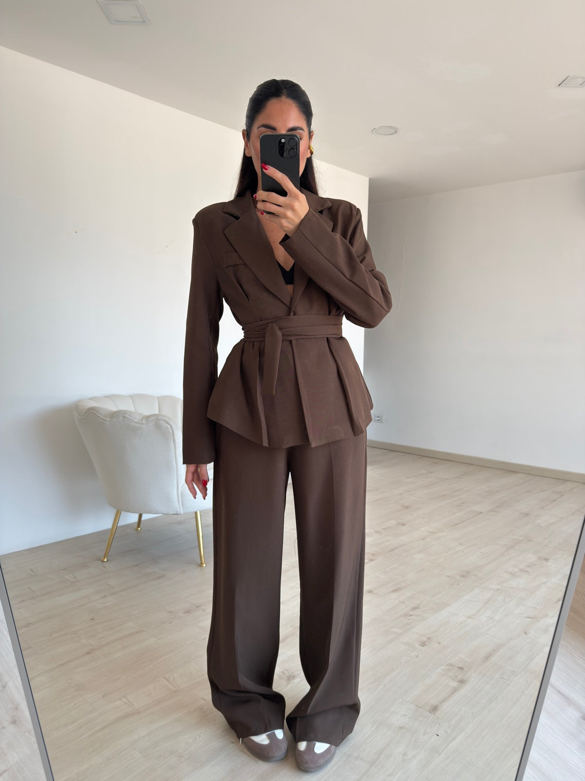 TAILLEUR MANHATTAN CHOCO