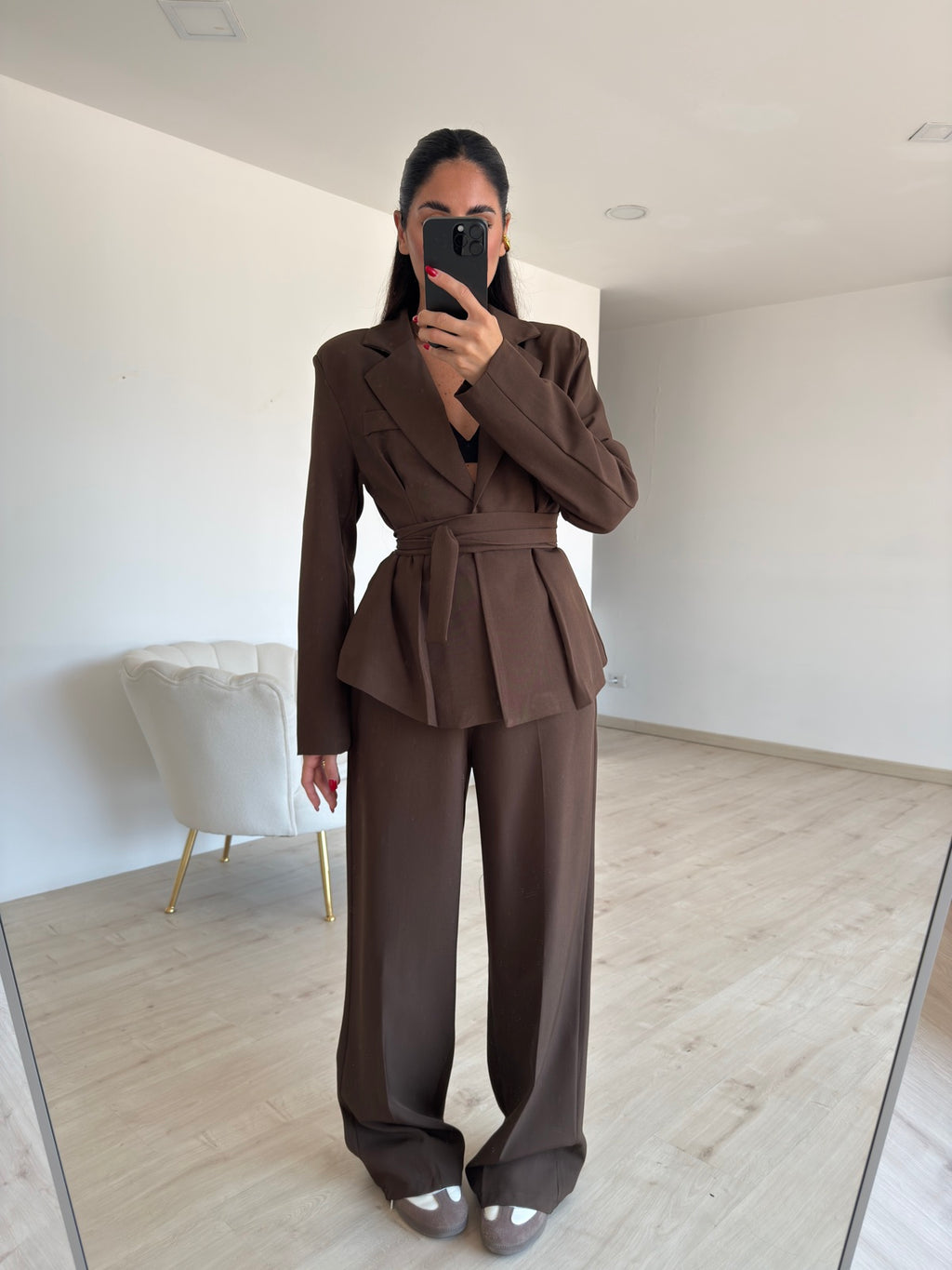 TAILLEUR MANHATTAN CHOCO