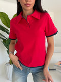 POLO OXFROD CHERRY