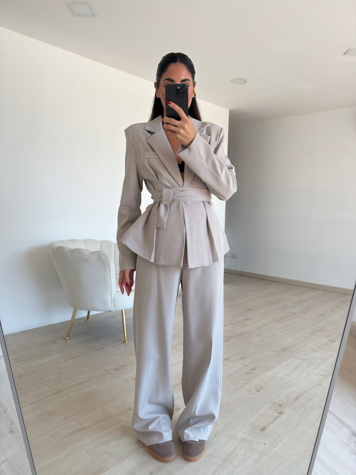TAILLEUR MANHATTAN TAUPE