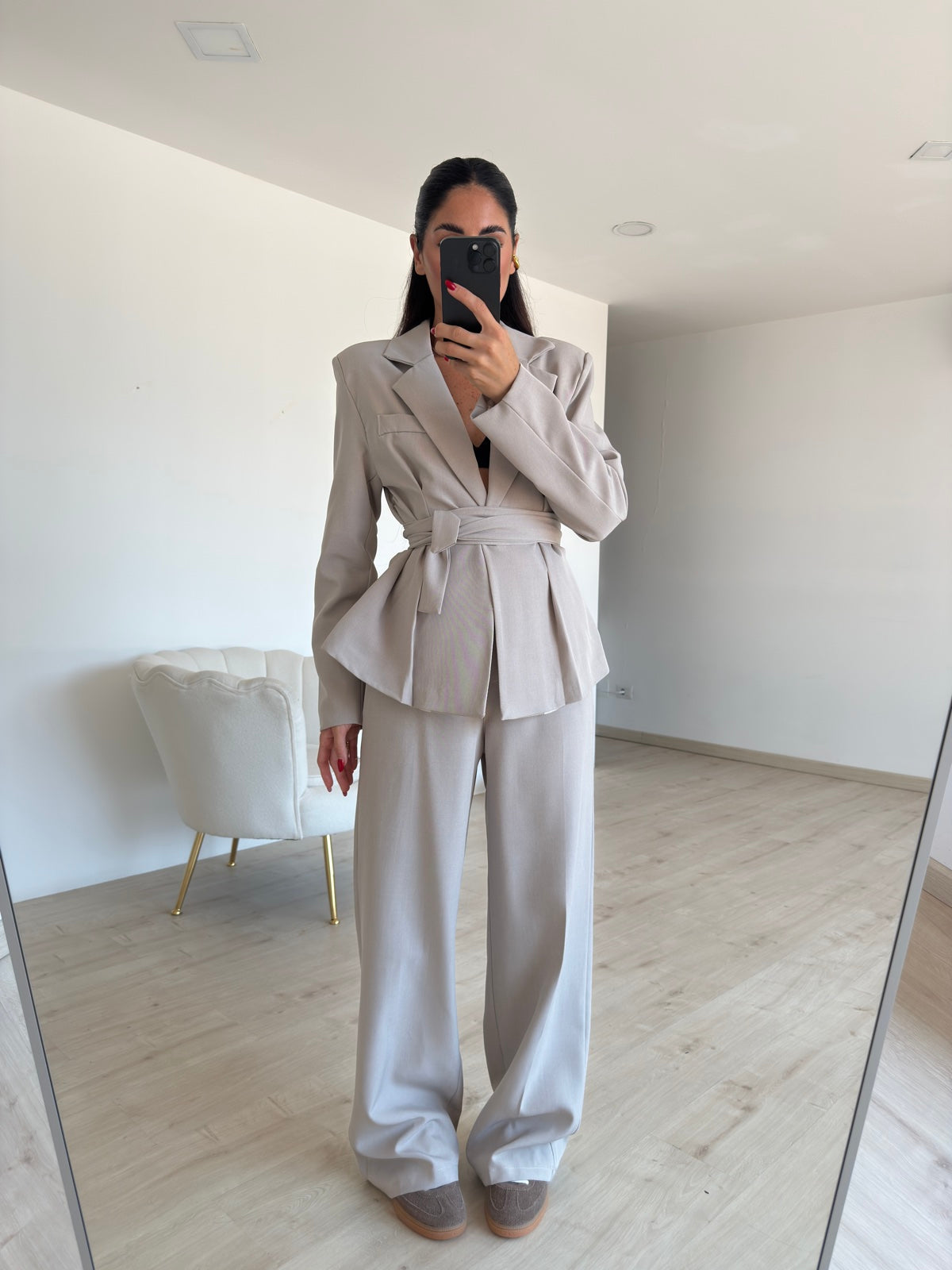 TAILLEUR MANHATTAN TAUPE