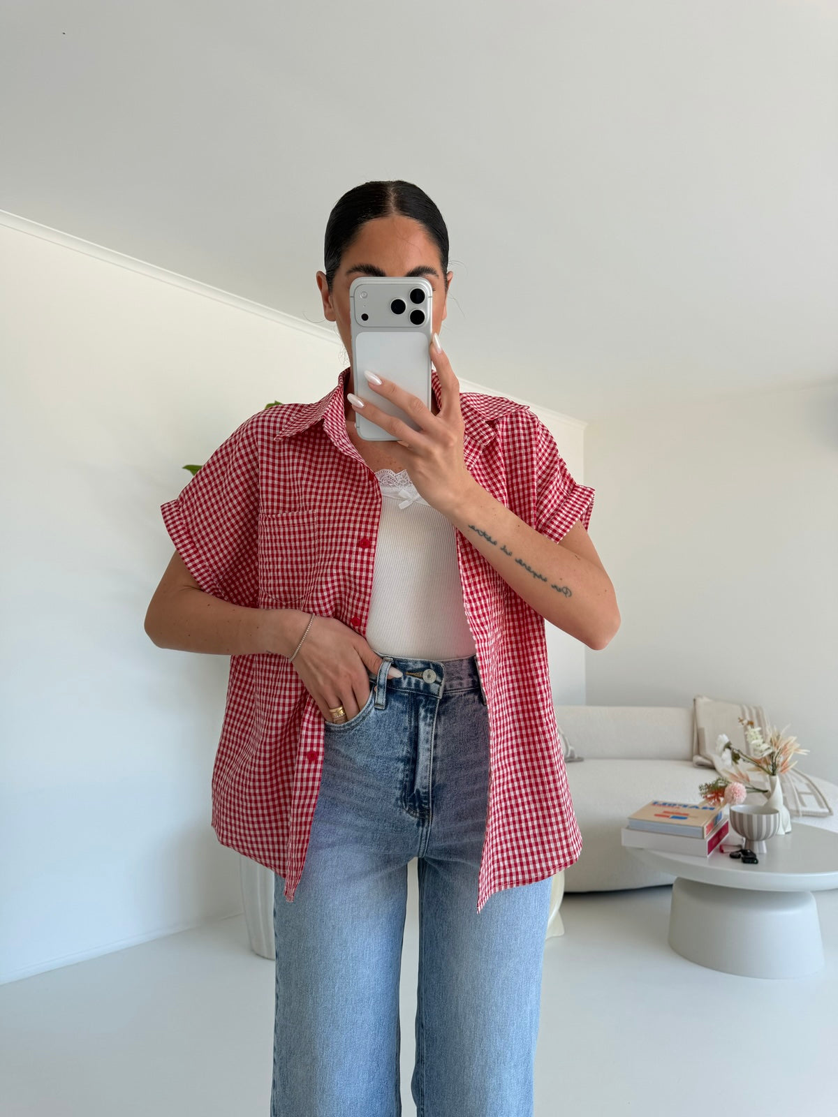 19533-CAMICIA KAMILA CHERRY