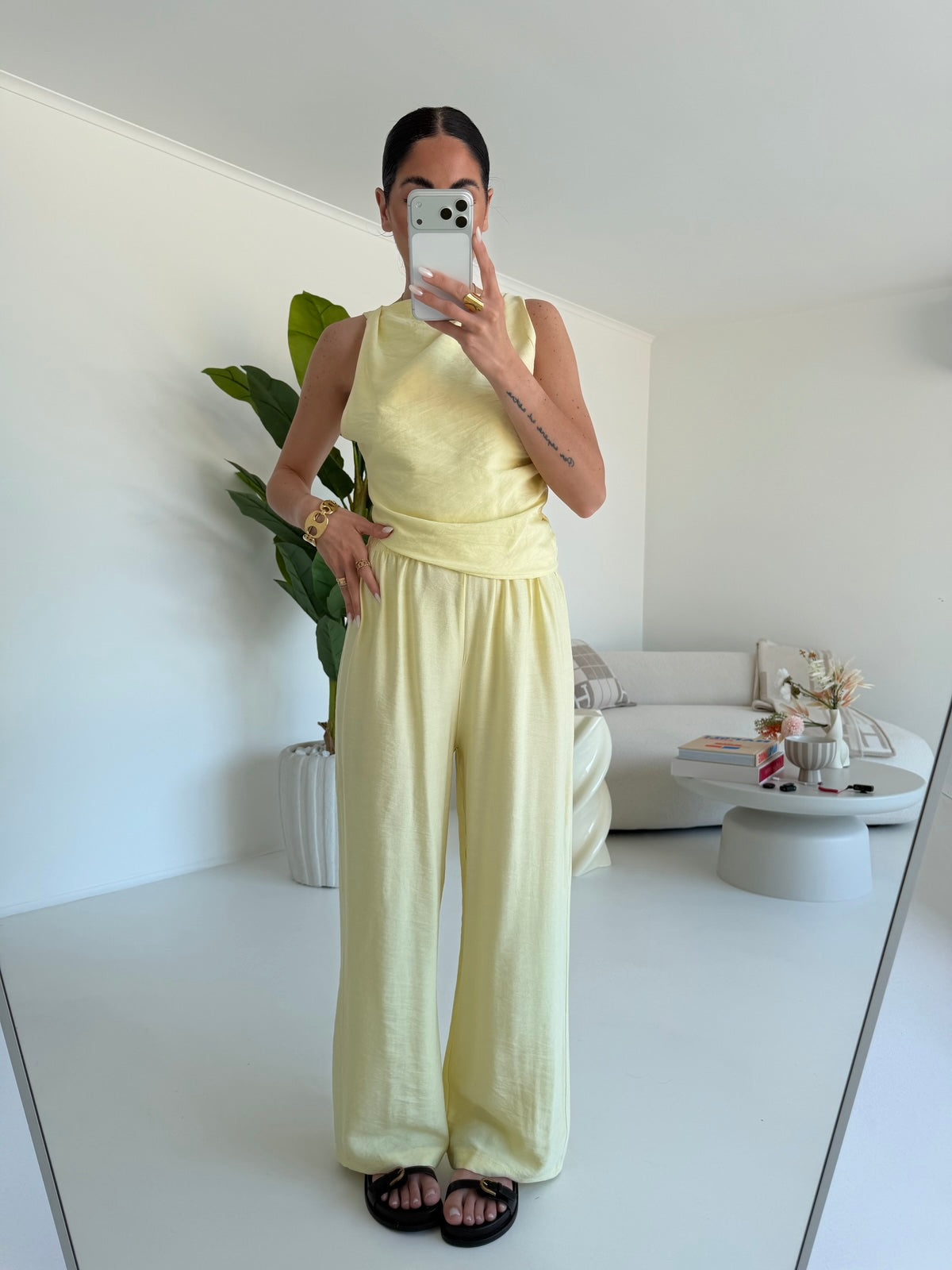 COORDINATO LAVINIA YELLOW