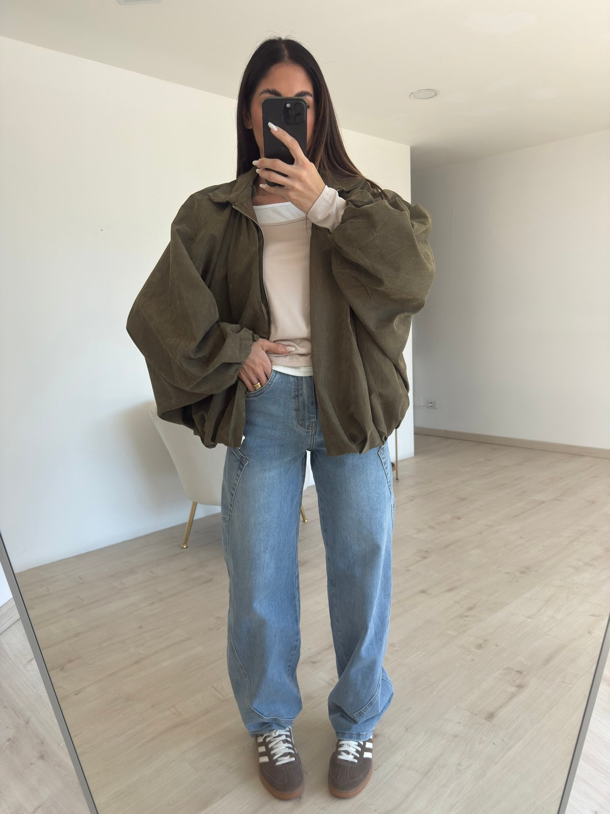 W694-BOMBER HARPER MILITARE