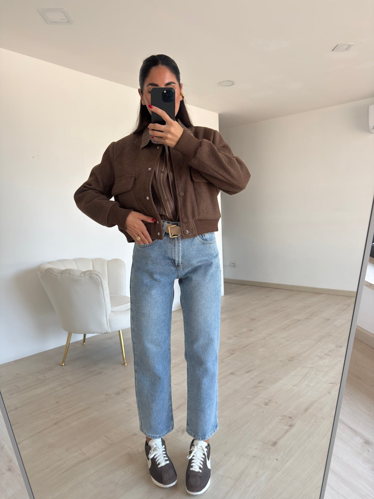 A1069-JEANS MOM DAILY