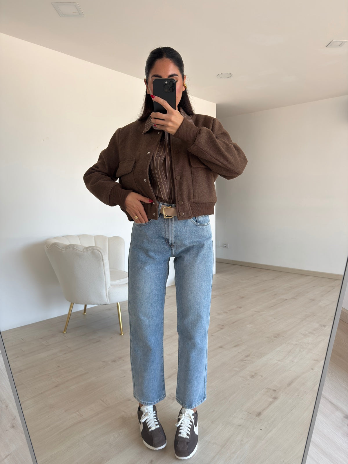 A1069-JEANS MOM DAILY
