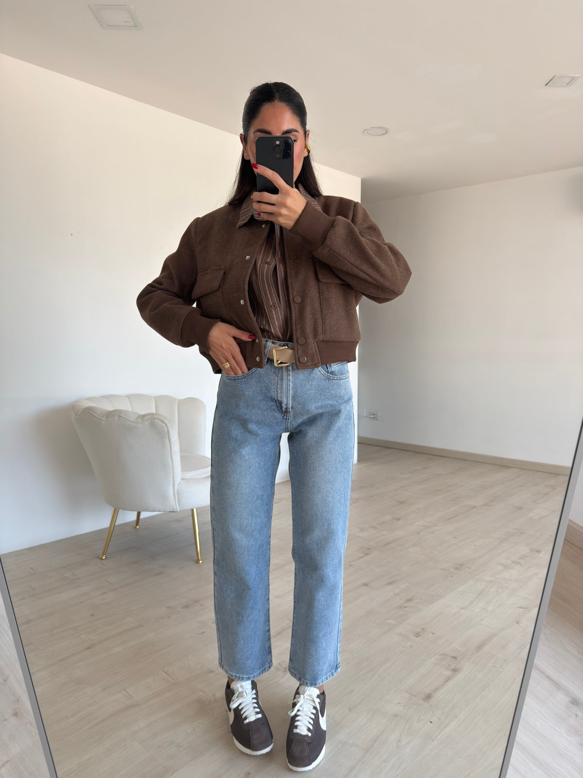 A1069-JEANS MOM DAILY