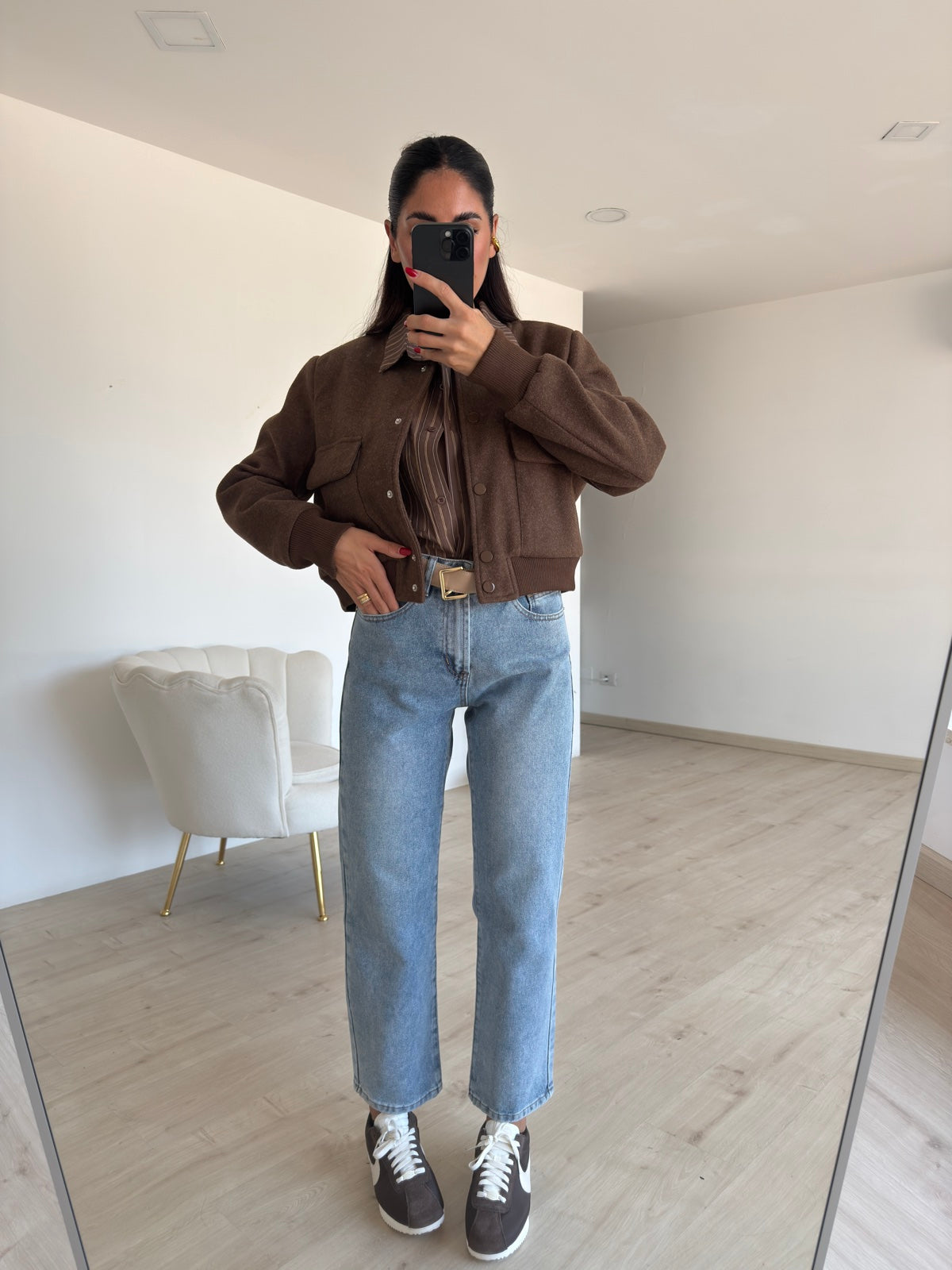 A1069-JEANS MOM DAILY