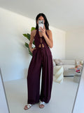 COORDINATO PRISCILLA WINE