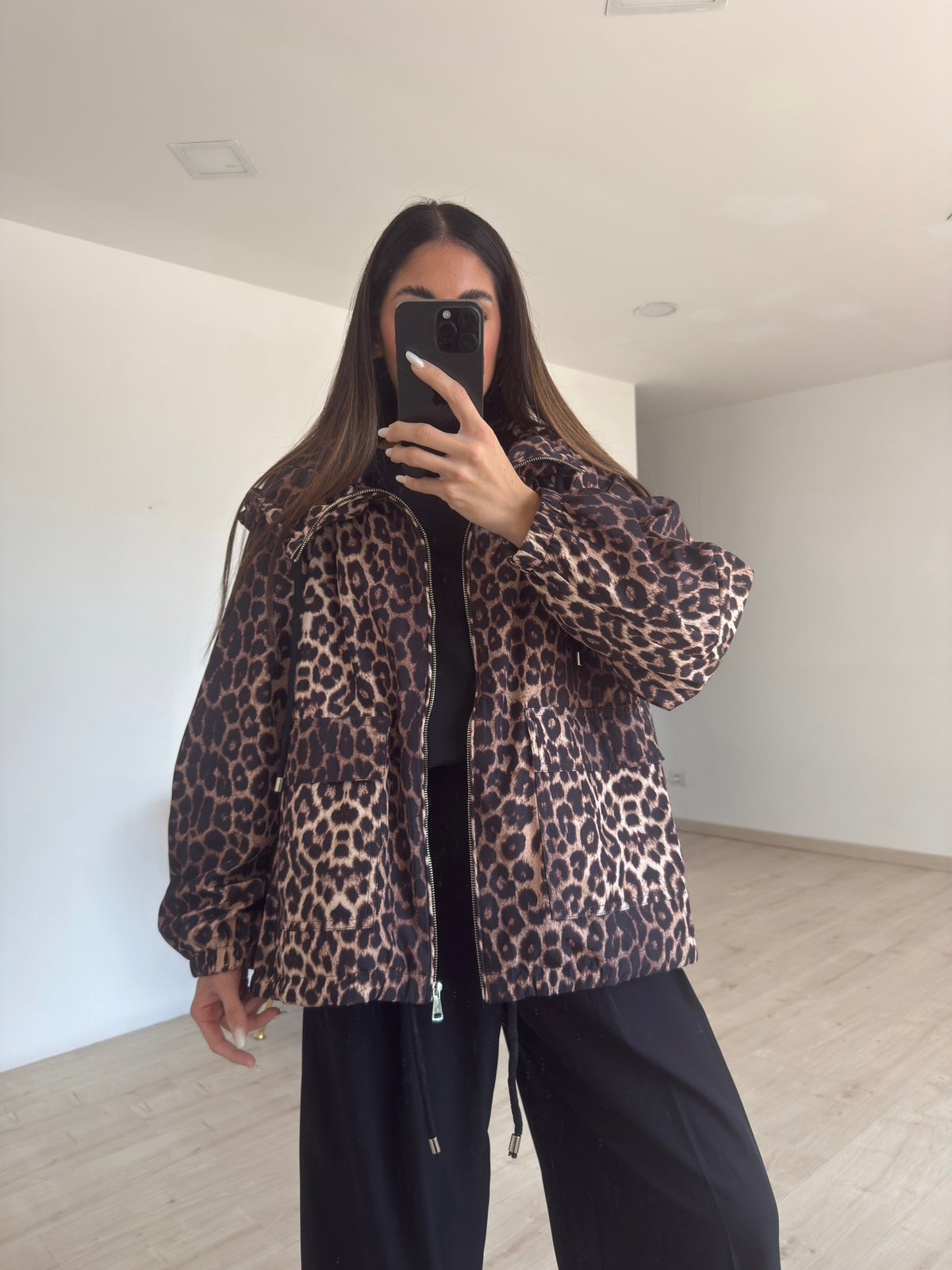 DR-8294-PARKA ANIMALIER