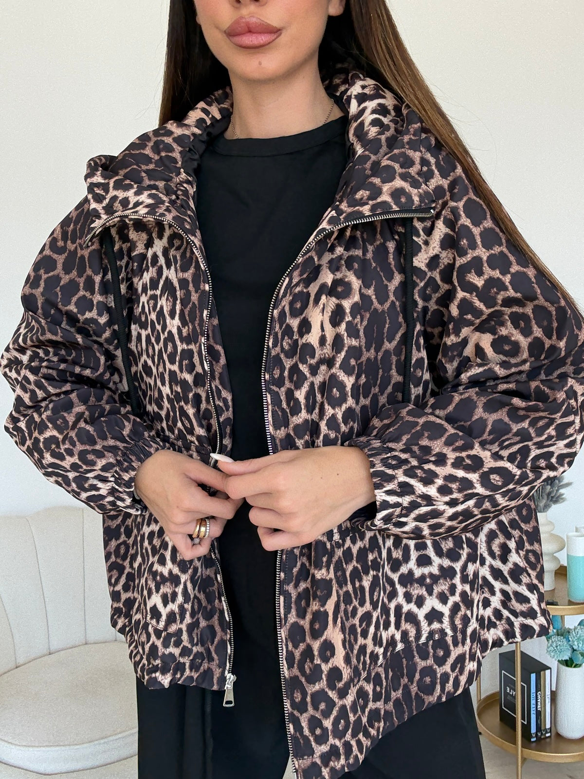 DR-8294-PARKA ANIMALIER