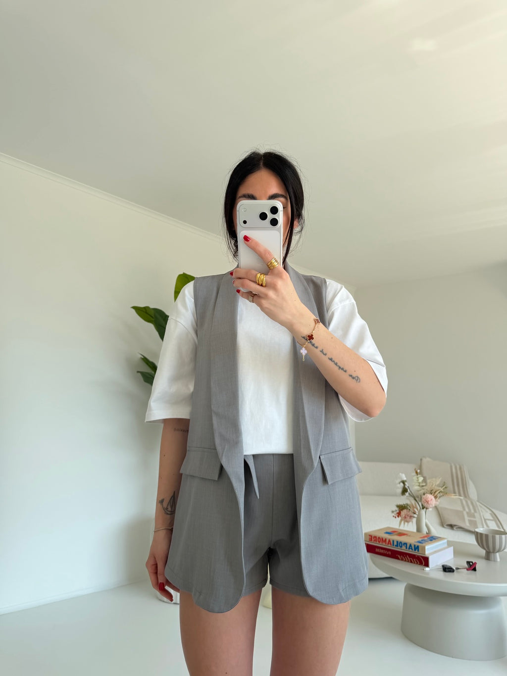 COORDINATO BABY GREY
