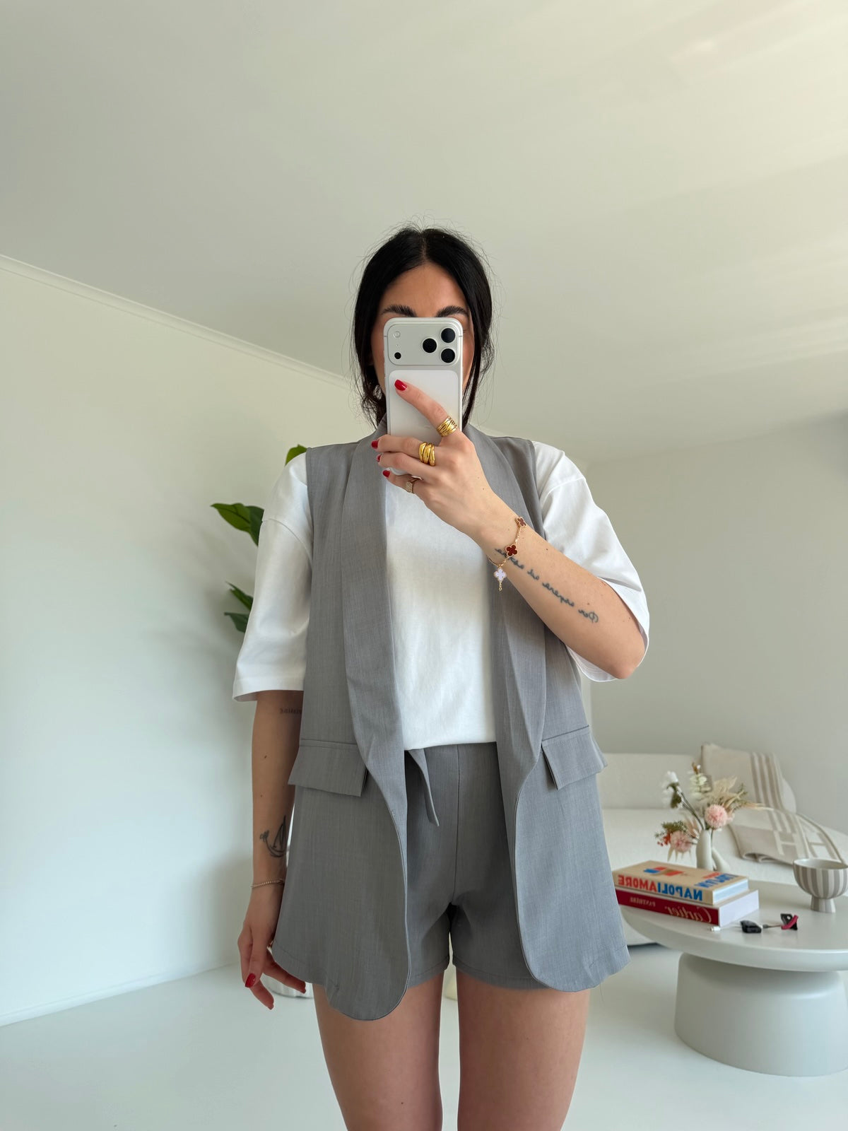 COORDINATO BABY GREY