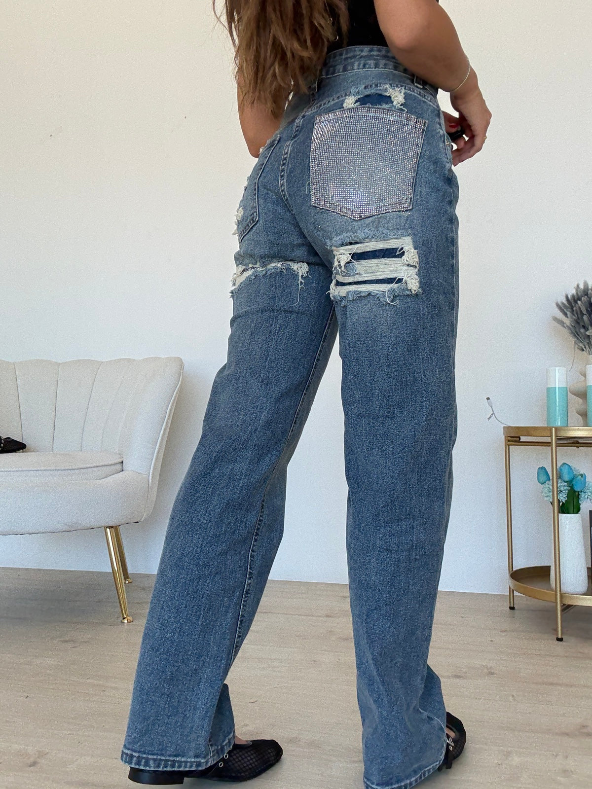 V1093-JEANS WHAT A BACK