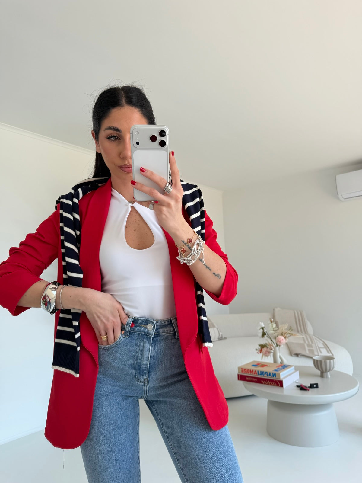 BLAZER 3/4 CHERRY