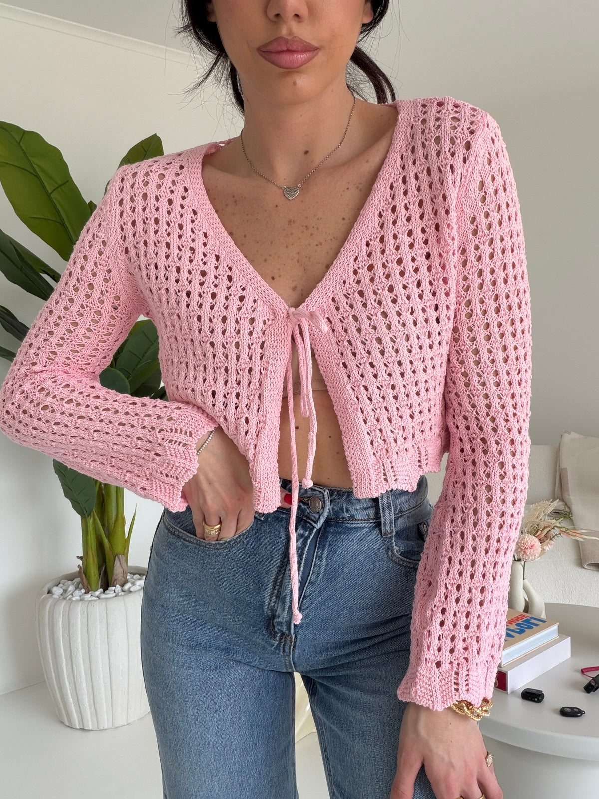 CARDIGAN MARY PINK