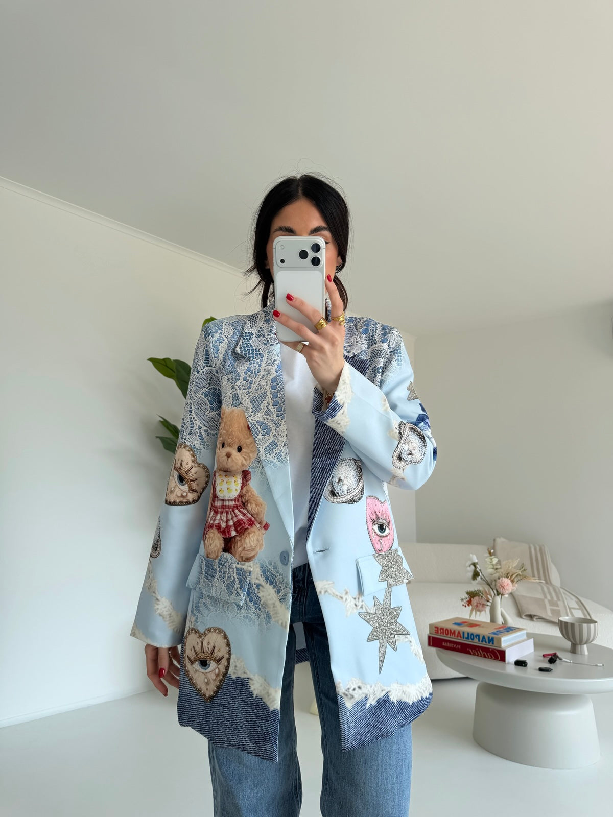 BLAZER ORSO SKY