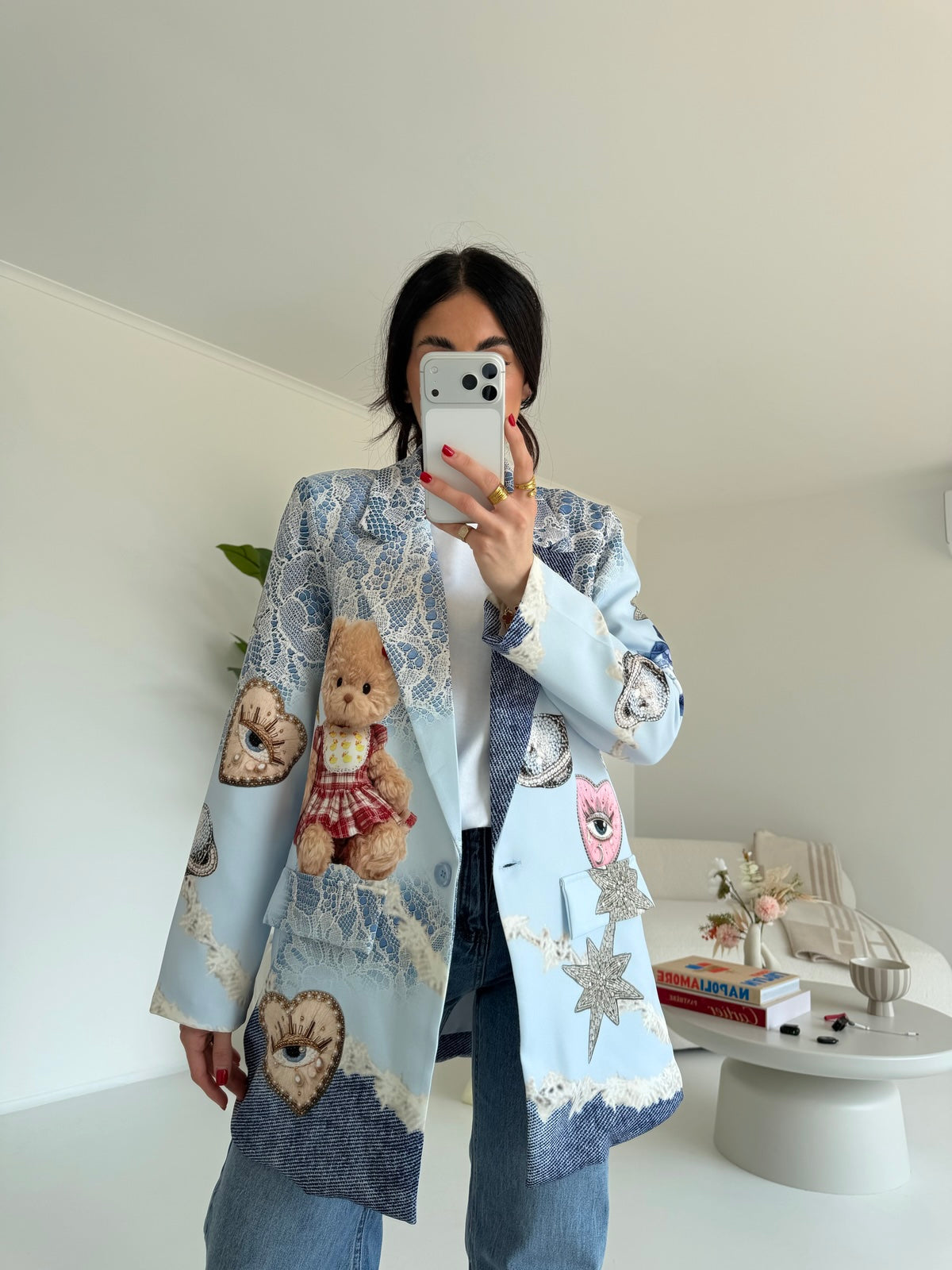 BLAZER ORSO SKY