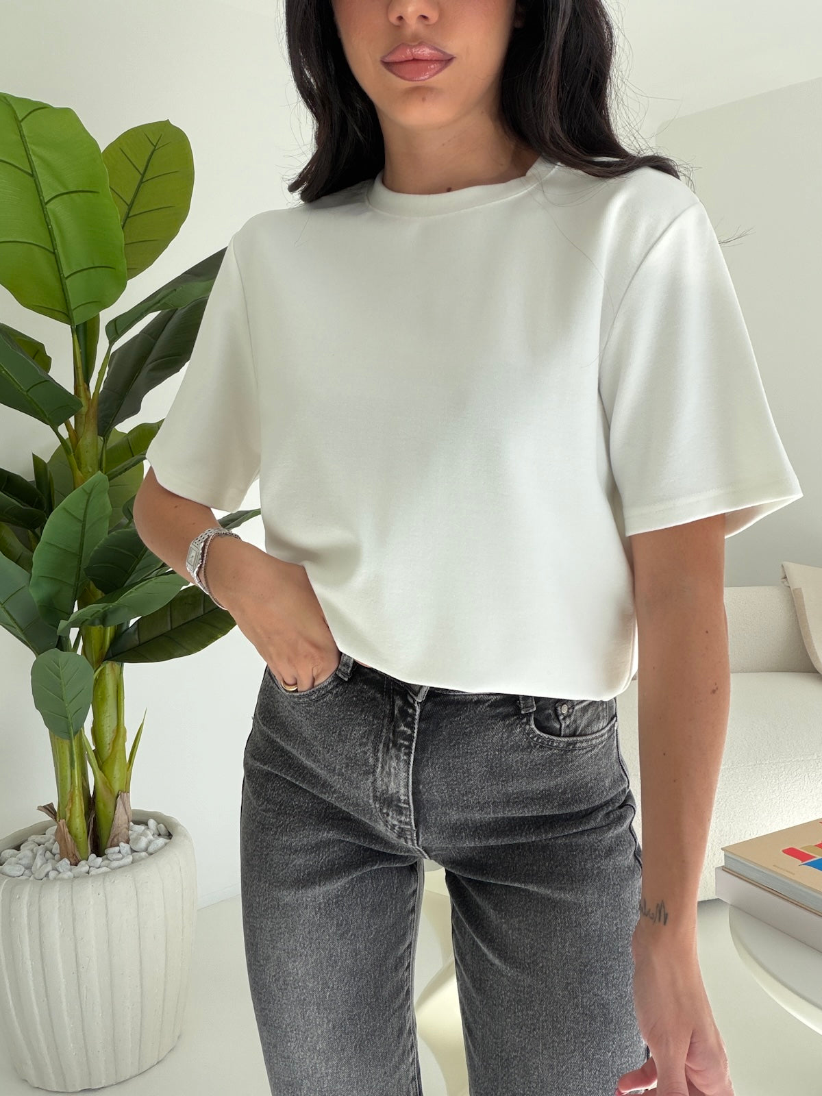 5268-T-SHIRT SPUGNETTA MILK