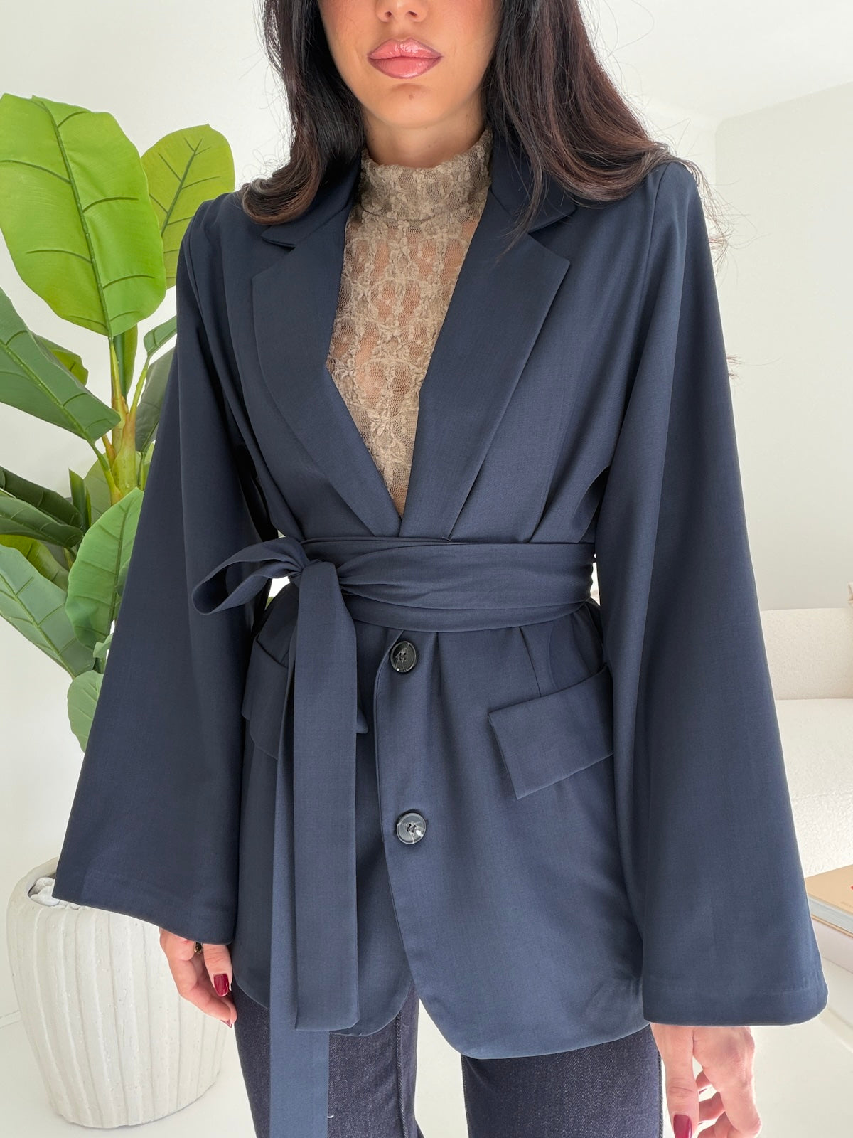 BLAZER EVERGREEN NAVY