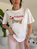 G68135-T-SHIRT BONJOUR NERA