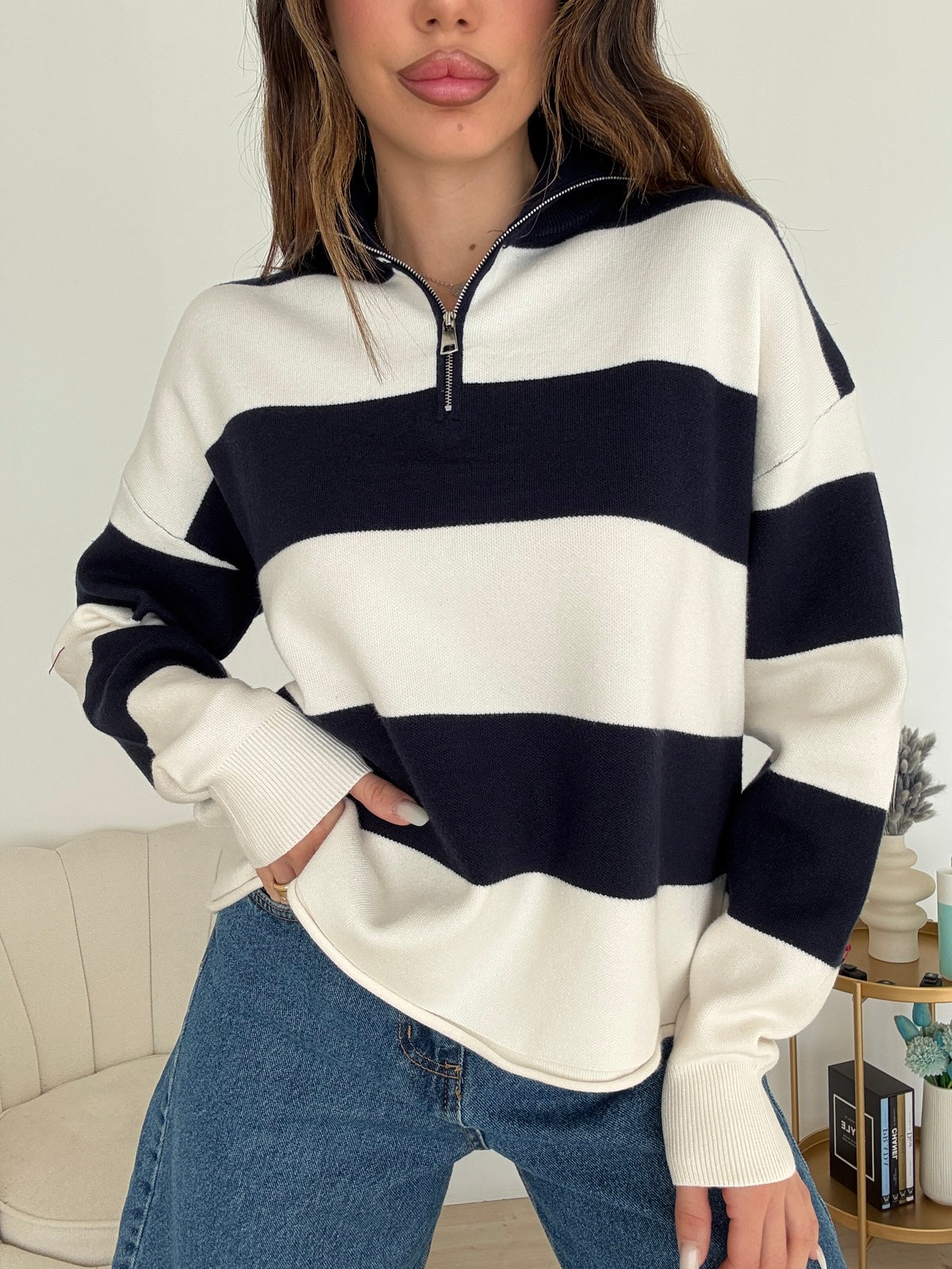 AG65452-PULL HARRIET NAVY