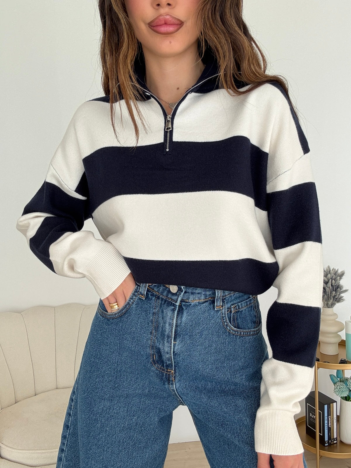 AG65452-PULL HARRIET NAVY