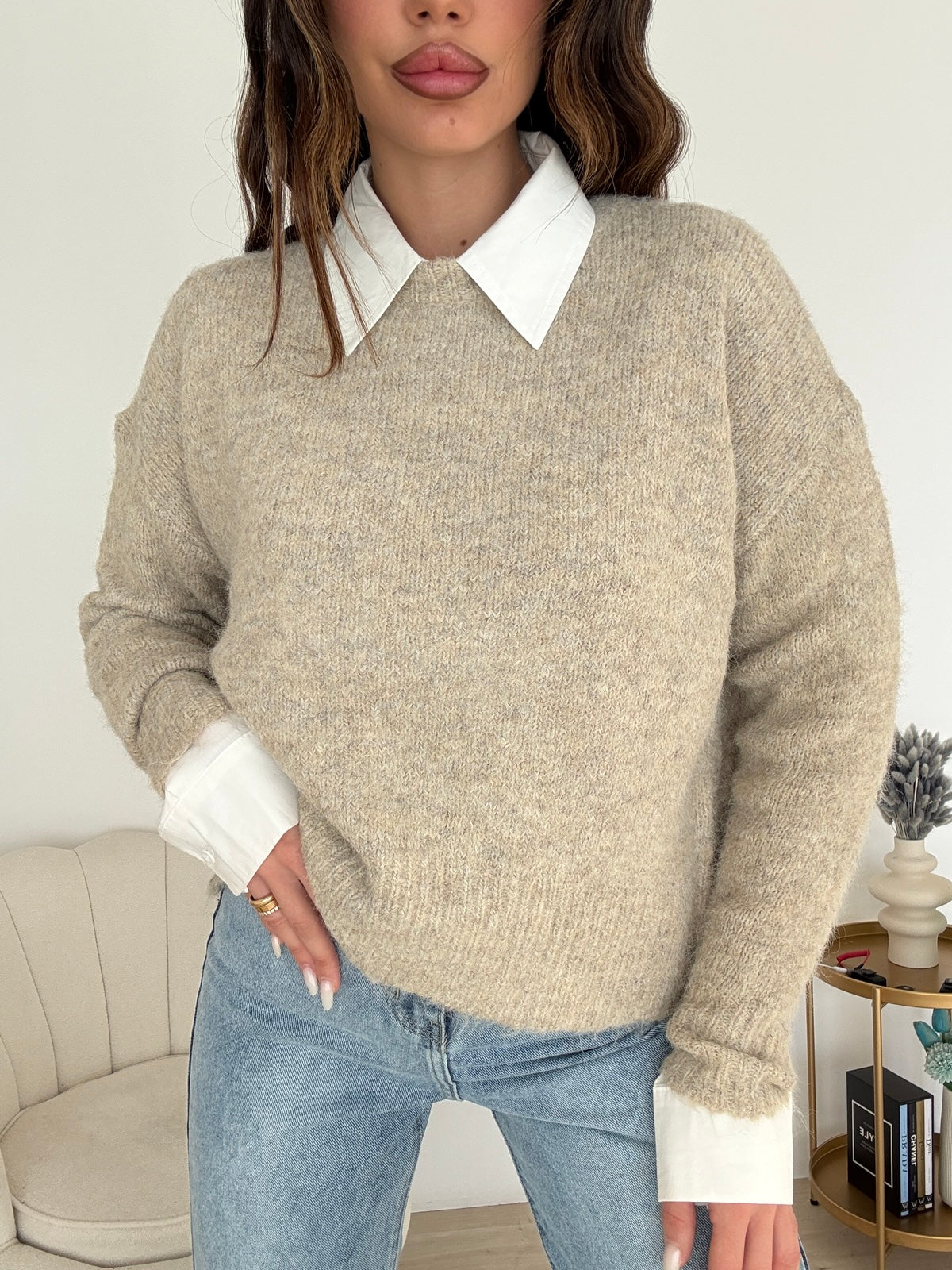 50287-PULL RORY TAUPE