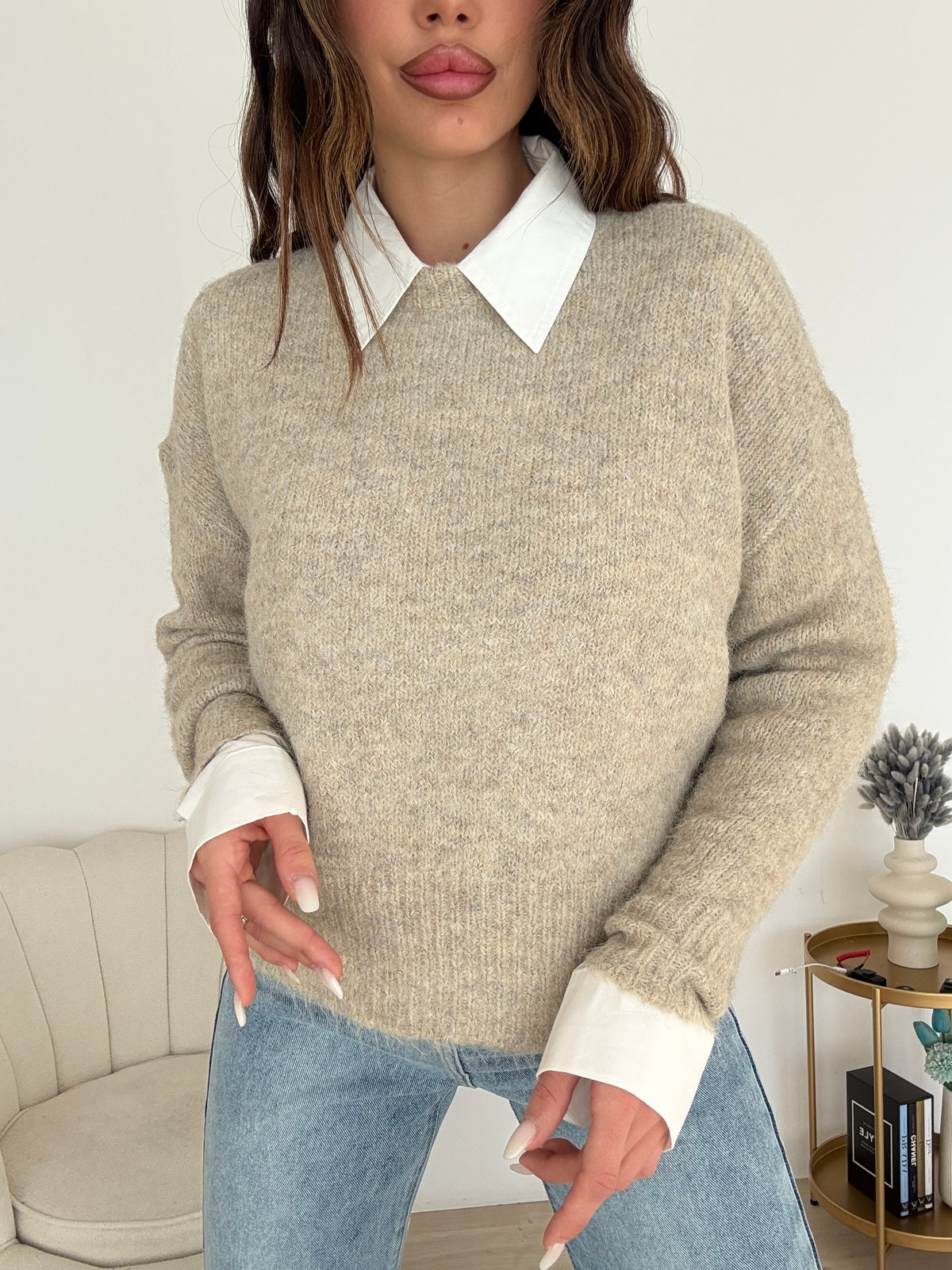 50287-PULL RORY TAUPE