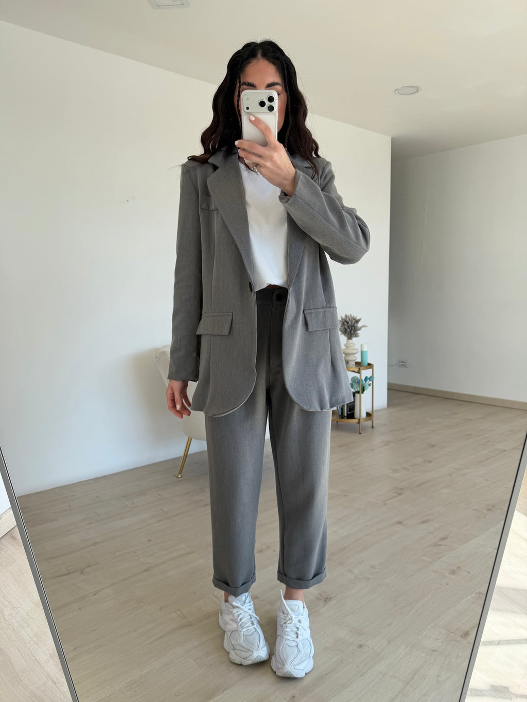 TAILLEUR OVERSIZE GREY