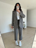 TAILLEUR OVERSIZE GREY