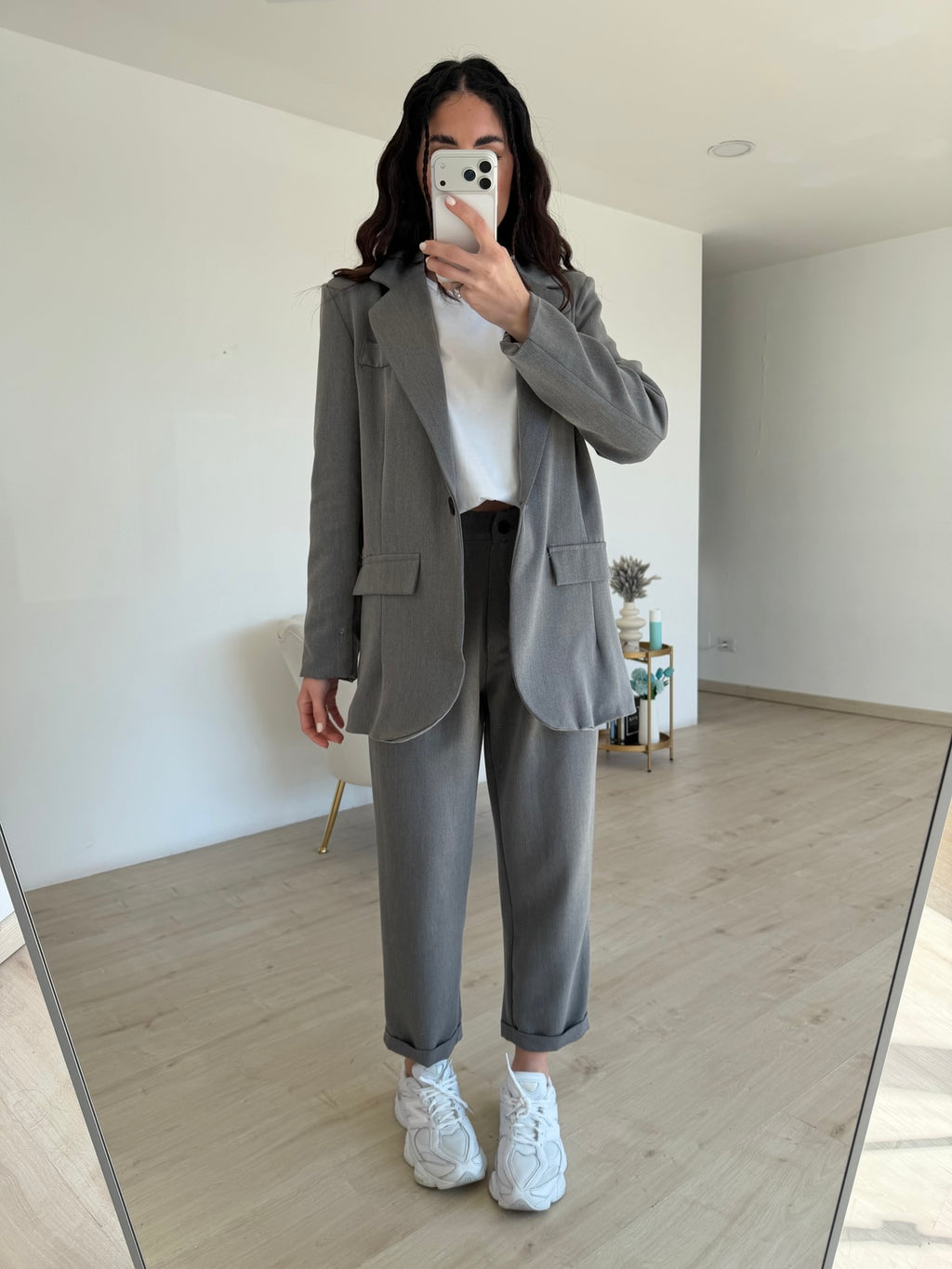 TAILLEUR OVERSIZE GREY