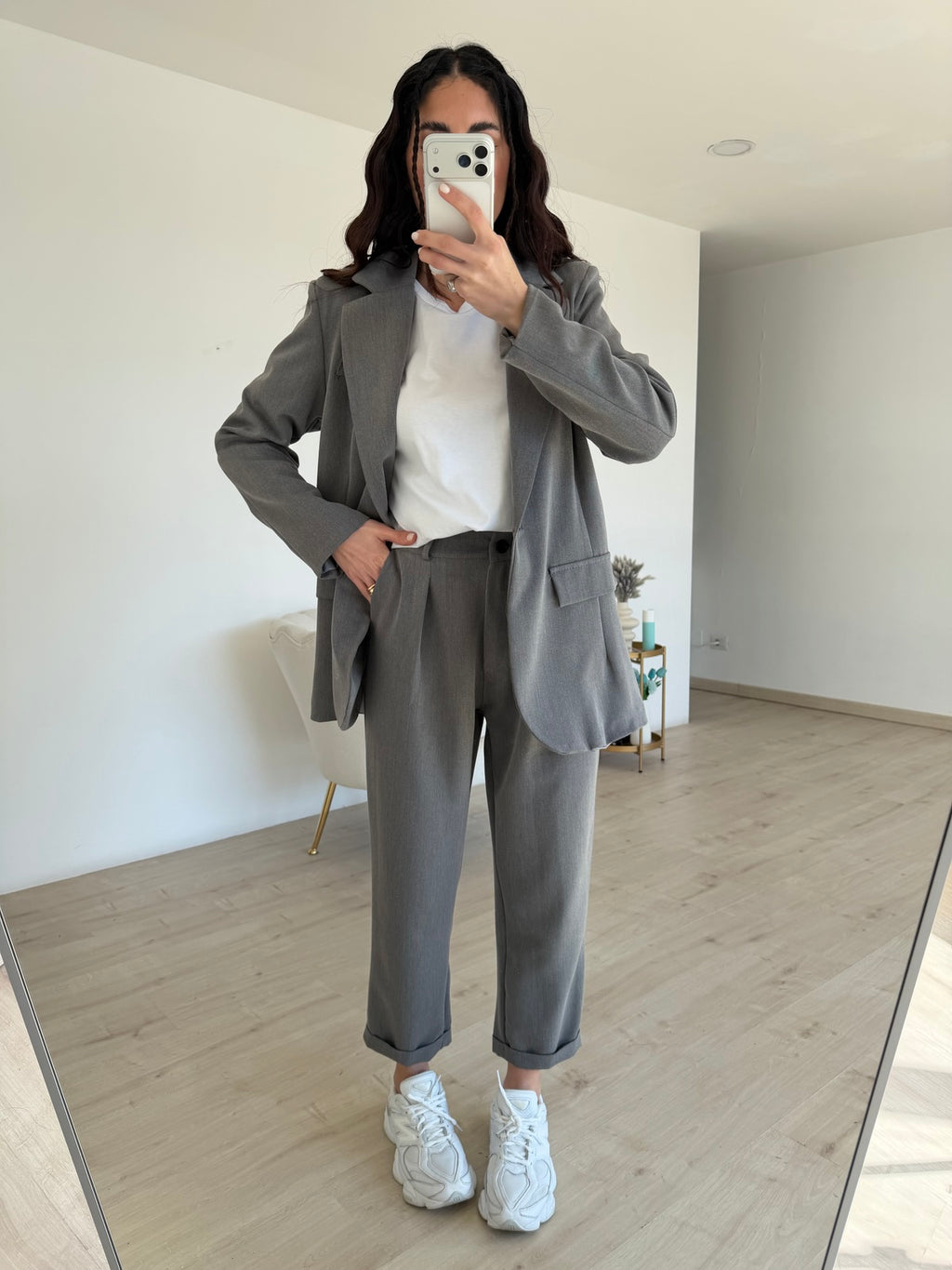 TAILLEUR OVERSIZE GREY