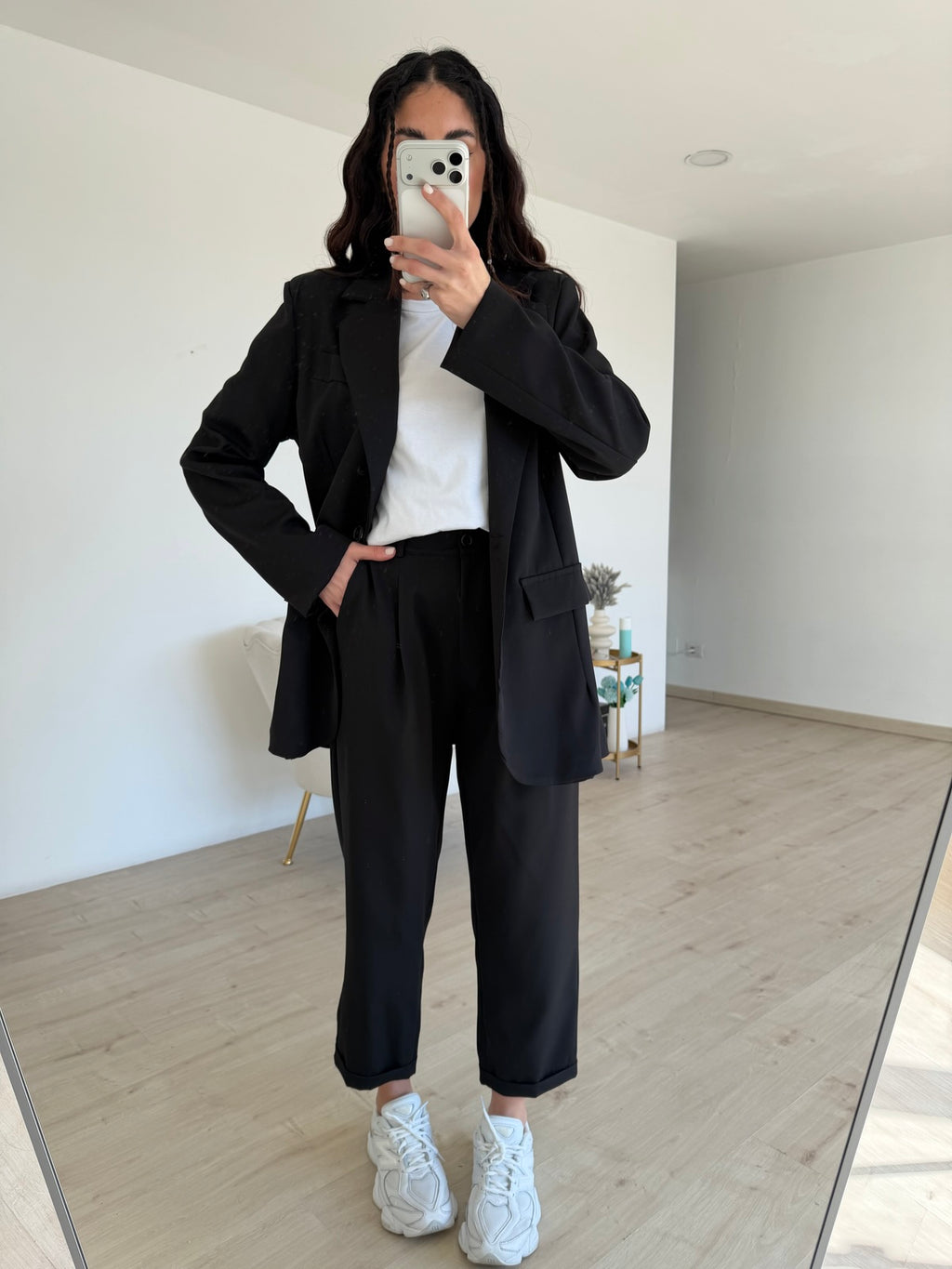 TAILLEUR OVERSIZE NERO