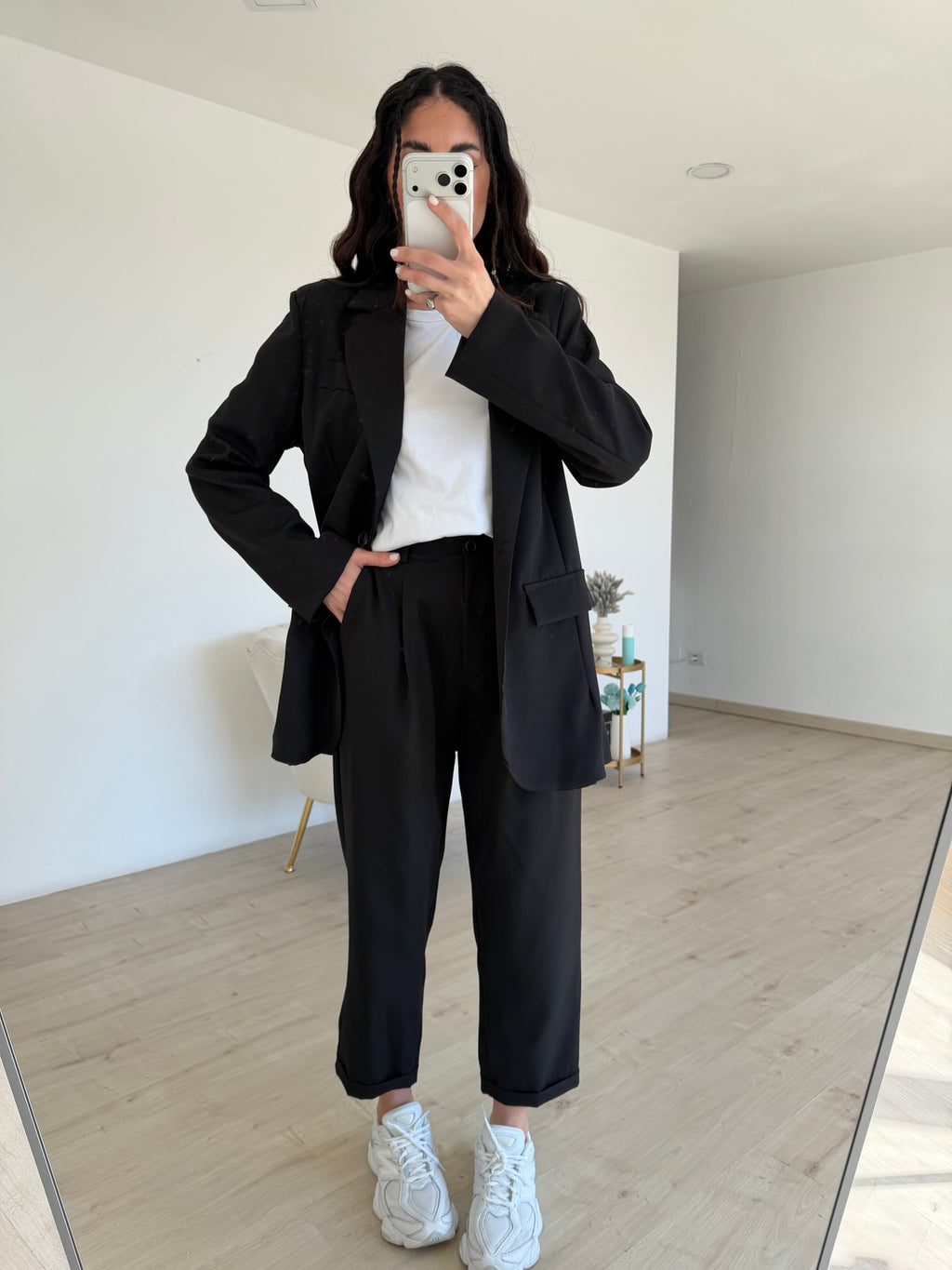 TAILLEUR OVERSIZE NERO