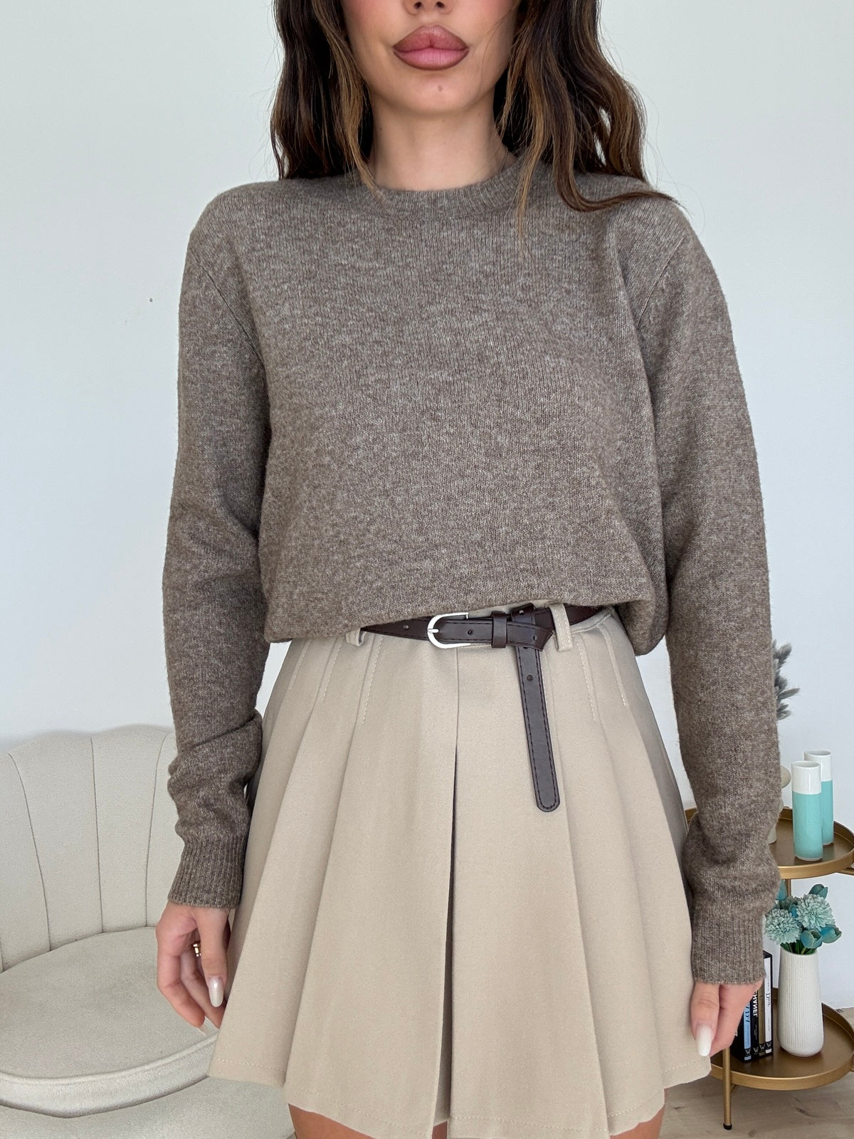 AE65754-PULL LEA TAUPE