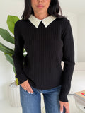 IAT83262-PULL PERLE NERO