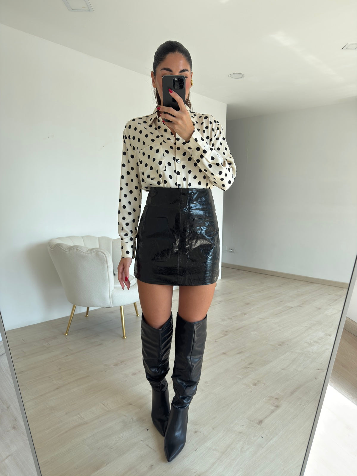 9252-BETANY STIVALE ECOPELLE NERO