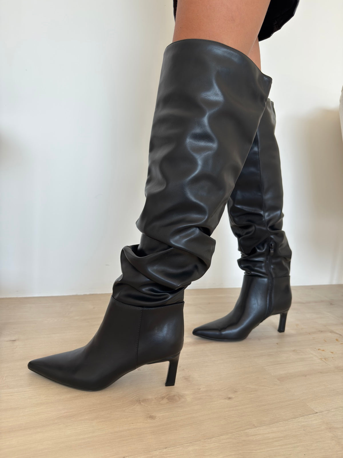 9252-BETANY STIVALE ECOPELLE NERO