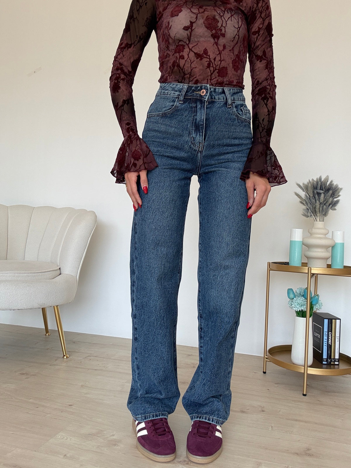 D5707-2-7-JEANS GAMBA DRITTA VERONICA
