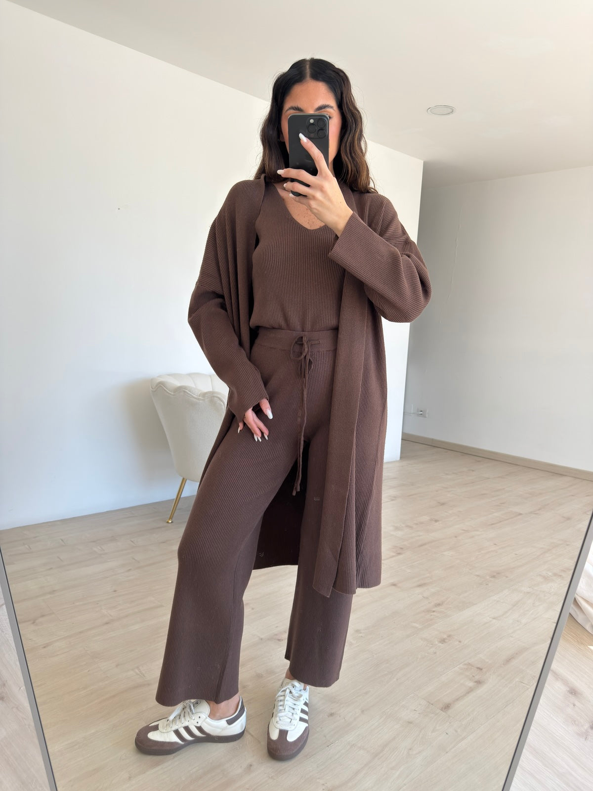 AG65055ABC-COORDINATO TRIS CHOCO