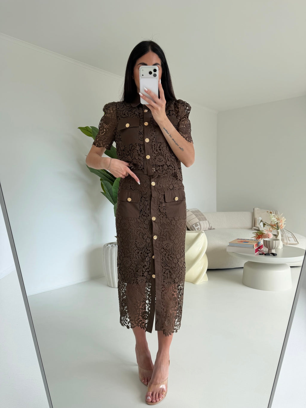7706-COORDINATO ROMANTIQUE CHOCO