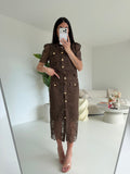 7706-COORDINATO ROMANTIQUE CHOCO